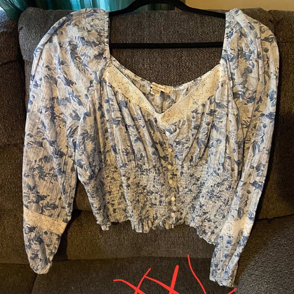 American Eagle Crop Top